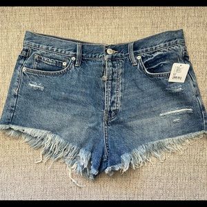 Free People Denim Shorts